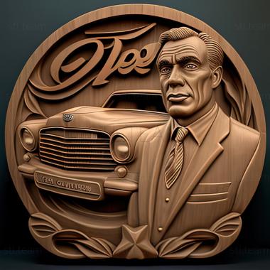 3D model Ford Del Rey (STL)